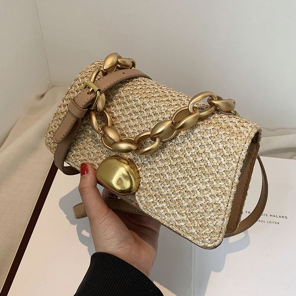 niche design straw woven handbags 2021 new fashion all-match ins messenger bag chain square bag shoulder bag width 23.5cm
niche design straw woven handbags 2021 new fashion all-match ins messenger bag chain square bag shoulder bag width 23.5cm