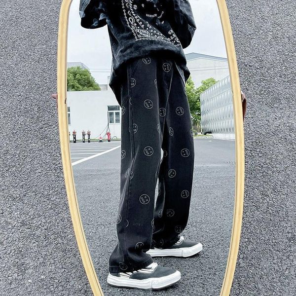 men's jeans hyrskr hip hop funny printed men streetwear man straight trousers 2021 male casual denim long pants 5xl, Blue
men's jeans hyrskr hip hop funny printed men streetwear man straight trousers 2021 male casual denim long pants 5xl, Blue