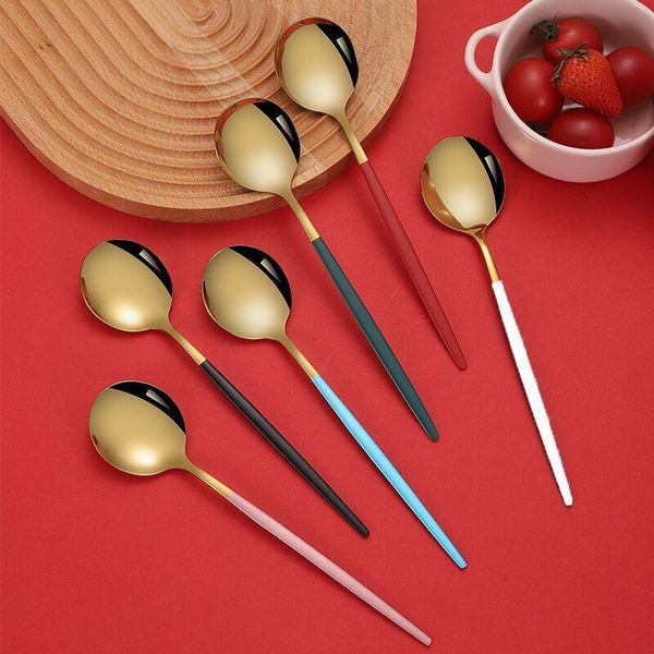 spoons 1pcs stainless steel long handle coffee spoon tea dessert household kitchen tableware accessories tools
spoons 1pcs stainless steel long handle coffee spoon tea dessert household kitchen tableware accessories tools