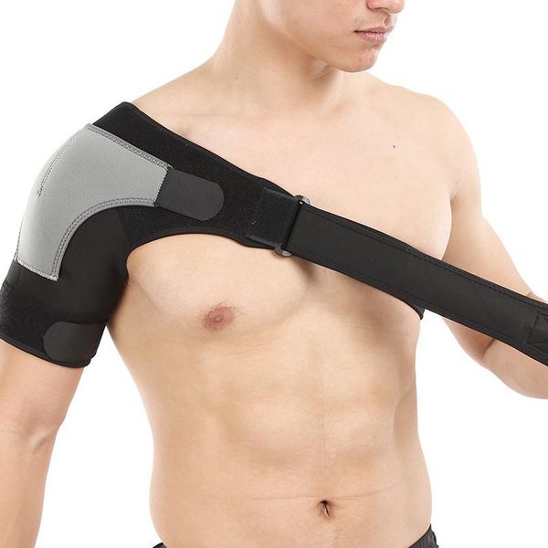 1pc shoulder protector back adjustable single strap sports support brace bandage joint pain relief, Black;blue
1pc shoulder protector back adjustable single strap sports support brace bandage joint pain relief, Black;blue