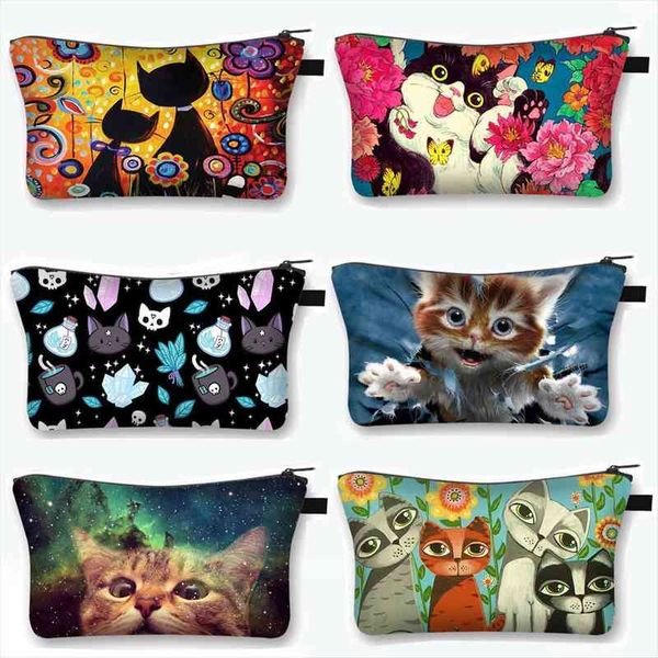 cute cat print cosmetic bags case women makeup cartoon kitten ladies travel storage bag girls make up organizers
cute cat print cosmetic bags case women makeup cartoon kitten ladies travel storage bag girls make up organizers