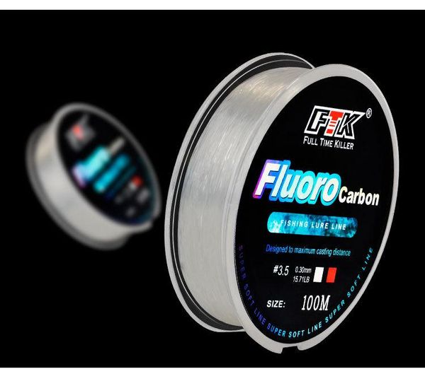 brand discount 100m fluorocarbon fishing line 4-34lb 0.14mm-0.5mm carbon fiber leader super soft pesca braid
brand discount 100m fluorocarbon fishing line 4-34lb 0.14mm-0.5mm carbon fiber leader super soft pesca braid