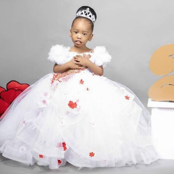 2021 cute flower girls dresses for wedding cap sleeves ruffles with orange flowers ball gown birthday party white first communion dress, White;blue
2021 cute flower girls dresses for wedding cap sleeves ruffles with orange flowers ball gown birthday party white first communion dress, White;blue