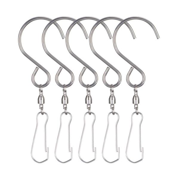 hooks & rails metal wind turn hook chime stainless steel rotation bearing small rotating 360 degrees holder storage rack
hooks & rails metal wind turn hook chime stainless steel rotation bearing small rotating 360 degrees holder storage rack
