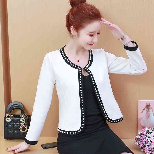 Women's Jackets Women Long Sleeve Autumn Ladies Casual Slim Fitting Short Coats Solid Colors O Neck jackets HCEP, Black;brown
Women's Jackets Women Long Sleeve Autumn Ladies Casual Slim Fitting Short Coats Solid Colors O Neck jackets HCEP, Black;brown