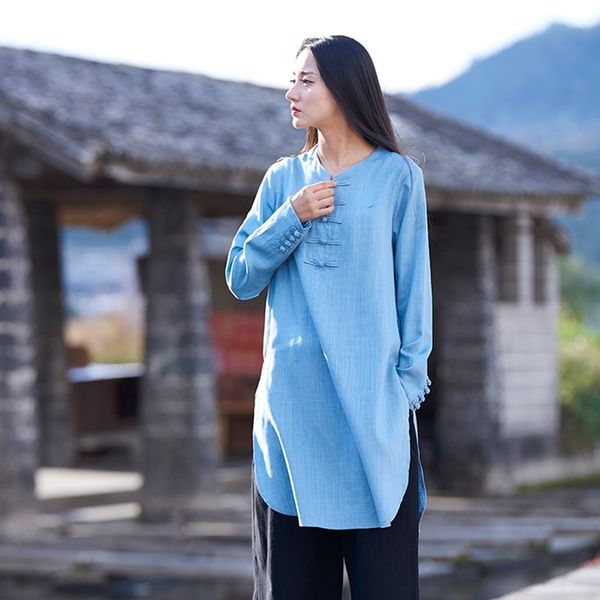 long tunic for women clothes spring blouse and women cotton shirt asian clothes chinese style clothing women 10045, Red
long tunic for women clothes spring blouse and women cotton shirt asian clothes chinese style clothing women 10045, Red