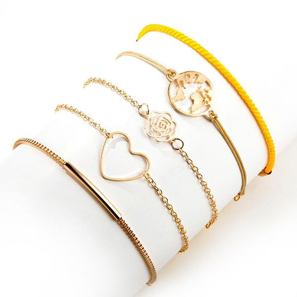 charm bracelets miss jq 5pcs/set vintage fashion flower heart bracelet $ bangles for women bohemian set pulseras mujer, Golden;silver
charm bracelets miss jq 5pcs/set vintage fashion flower heart bracelet $ bangles for women bohemian set pulseras mujer, Golden;silver