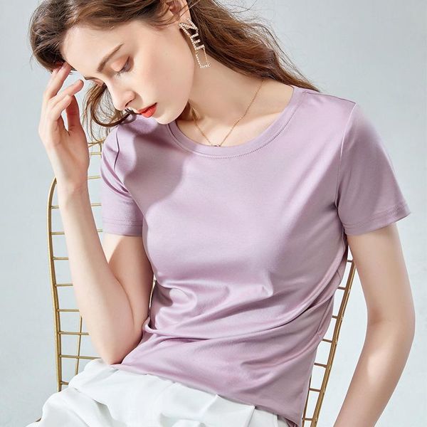 cotton short sleeve t-shirt light and breathable white with high count fabric women's
cotton short sleeve t-shirt light and breathable white with high count fabric women's