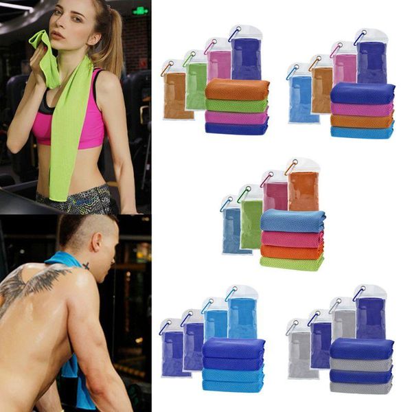4pcs/set sport cooling towel microfiber ice soft breathable chilly for yoga fitness running workout golf blankets
4pcs/set sport cooling towel microfiber ice soft breathable chilly for yoga fitness running workout golf blankets