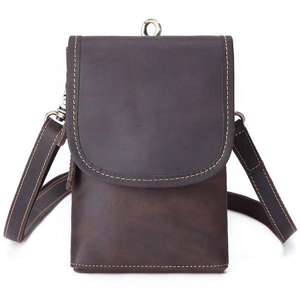 100% genuine leather men's shoulder bag waist pack fashion small crossbody bags cell phone pouch man belt messenger
100% genuine leather men's shoulder bag waist pack fashion small crossbody bags cell phone pouch man belt messenger