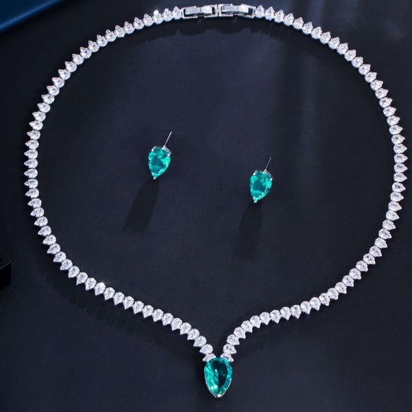 simple ins korean style earrings collarbone chain slim zircon two piece set earrings pendant necklace, Black
simple ins korean style earrings collarbone chain slim zircon two piece set earrings pendant necklace, Black