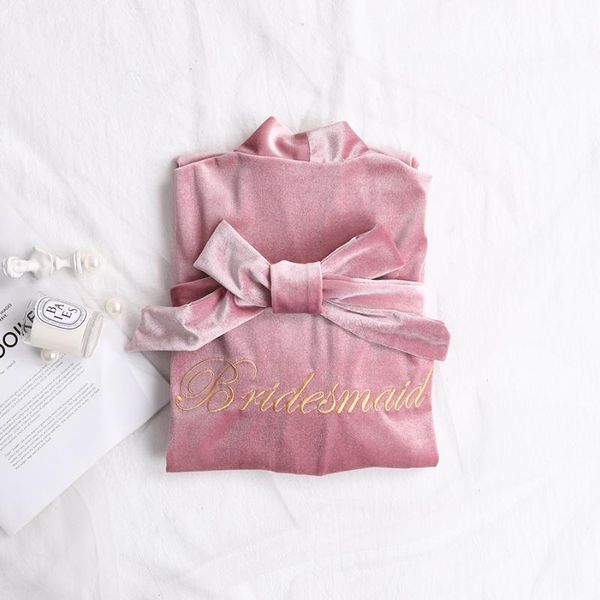 women's sleepwear velvet bride bridesmaid wedding dress women embroidery letter nightgown kimono robe soft velour nightdress home cloth, Black;red
women's sleepwear velvet bride bridesmaid wedding dress women embroidery letter nightgown kimono robe soft velour nightdress home cloth, Black;red