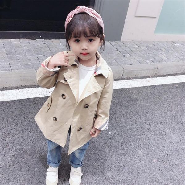 coat girls baby's windbreaker jacket outwear 2021 lace up spring autumn overcoat school sport cardigan children's clothing, Blue;gray
coat girls baby's windbreaker jacket outwear 2021 lace up spring autumn overcoat school sport cardigan children's clothing, Blue;gray