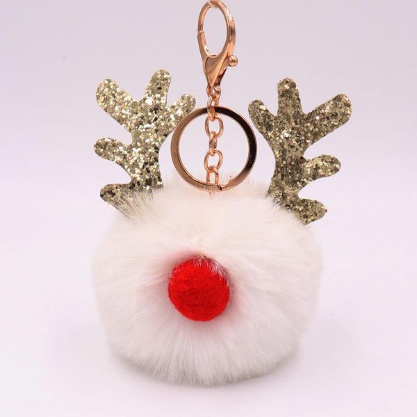 keychains doreen box keychain & keyring christmas reindeer antler multicolor pom ball glitter 15cm(5 7/8") x 7/8"), 1 piece, Silver
keychains doreen box keychain & keyring christmas reindeer antler multicolor pom ball glitter 15cm(5 7/8") x 7/8"), 1 piece, Silver