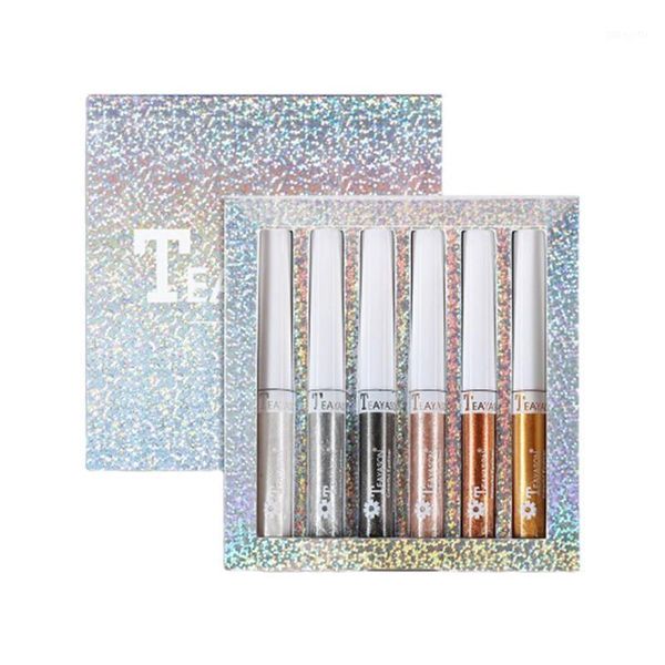 6pcs/lot shimmer liquid eyeshadow diamond pearl eye shadow palette waterproof long lasting matte earth cosmetic1
6pcs/lot shimmer liquid eyeshadow diamond pearl eye shadow palette waterproof long lasting matte earth cosmetic1