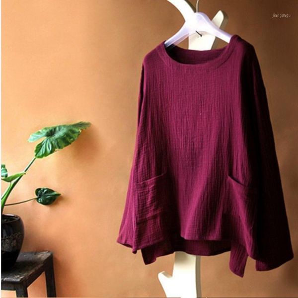 women's cotton & linen blouse vintage shirts casual style,plus size clothes blouses, White
women's cotton & linen blouse vintage shirts casual style,plus size clothes blouses, White