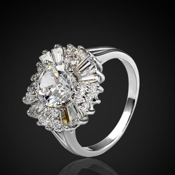 wedding rings silver color crystal cz bling for women engagement fashion jewelry bague, Slivery;golden
wedding rings silver color crystal cz bling for women engagement fashion jewelry bague, Slivery;golden