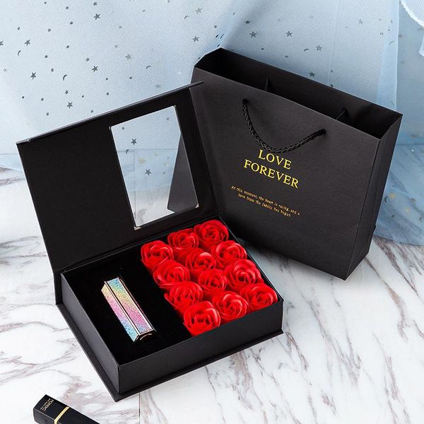 gift wrap 12 roses lipstick giftbox artificial flowers saop flower box christmas party valentines wedding girl gifts
gift wrap 12 roses lipstick giftbox artificial flowers saop flower box christmas party valentines wedding girl gifts