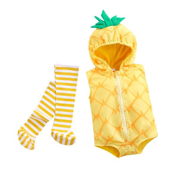 jumpsuits 0-24m lovely baby girl autumn clothing infant boys pineapple shaped romper sleeveless hooded jumpsuit+stockings outfit, Blue
jumpsuits 0-24m lovely baby girl autumn clothing infant boys pineapple shaped romper sleeveless hooded jumpsuit+stockings outfit, Blue