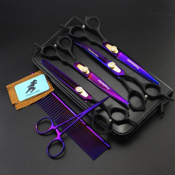 hair scissors ander 7" professional premium sharp edge dog pet shesrs set cutting+curved+thinning scissors+steel comb+leather bag
hair scissors ander 7" professional premium sharp edge dog pet shesrs set cutting+curved+thinning scissors+steel comb+leather bag