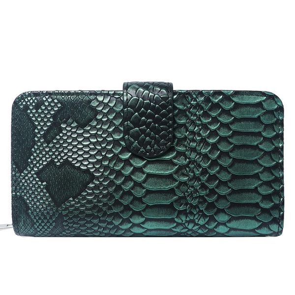 wallets 2021 ladies wallet europe and america long card holder multifunction hand snake crocodile, Red;black
wallets 2021 ladies wallet europe and america long card holder multifunction hand snake crocodile, Red;black