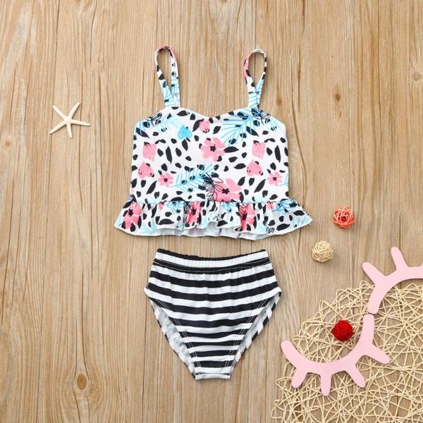 toddler baby girls swimwear floral print bikini ruffles swimsuit striped pants kids two piece beach summer swimming beachwear one-pieces, Black
toddler baby girls swimwear floral print bikini ruffles swimsuit striped pants kids two piece beach summer swimming beachwear one-pieces, Black