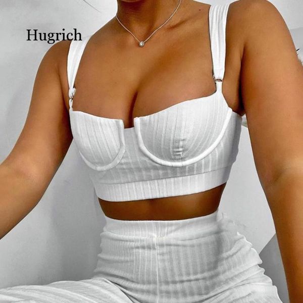 women's tracksuits knitted crop camisole flares trousers 2 piece set 2021 solid color casual suit fashion comfortable outfit, Gray 
women's tracksuits knitted crop camisole flares trousers 2 piece set 2021 solid color casual suit fashion comfortable outfit, Gray