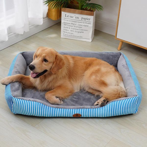kennels & pens brand dog bed winter warm small medium large dogs comfortable stripe print pet puppy cat beds soft
kennels & pens brand dog bed winter warm small medium large dogs comfortable stripe print pet puppy cat beds soft
