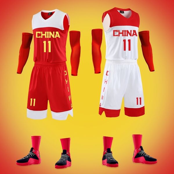 men's basketball world cup china team jersey basketball suit national team yi jianlian guo allen match uniform, Black;white
men's basketball world cup china team jersey basketball suit national team yi jianlian guo allen match uniform, Black;white