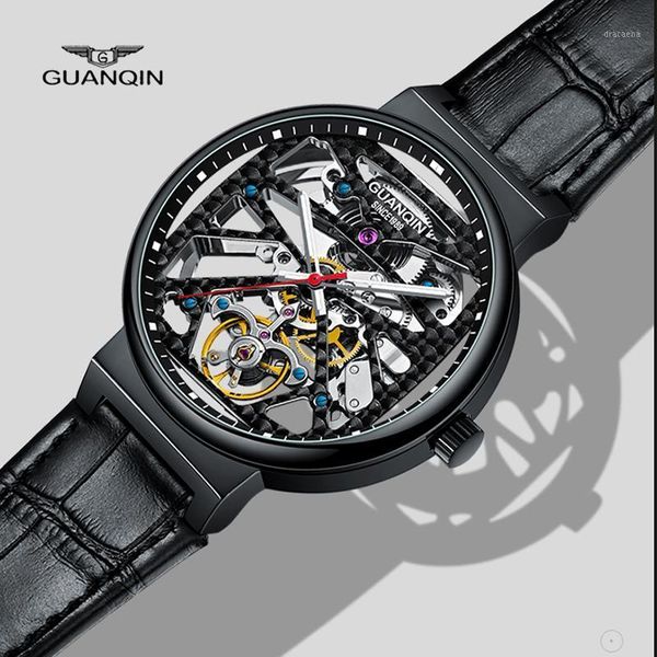 wristwatches guanqin men's transparent sports watch mechanical self-winding luxury fashion brand 30 waterproof sapphire stainless steel, Slivery;brown
wristwatches guanqin men's transparent sports watch mechanical self-winding luxury fashion brand 30 waterproof sapphire stainless steel, Slivery;brown