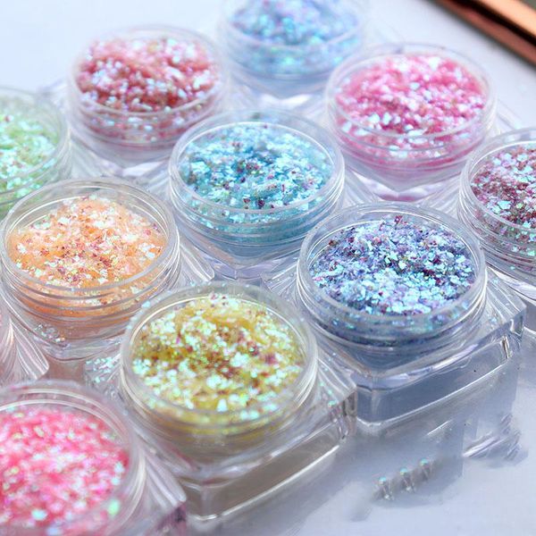nail glitter 15colors art ice iridescent flakes fine craft decoration artist sequins pigment flake slice &*&, Silver;gold
nail glitter 15colors art ice iridescent flakes fine craft decoration artist sequins pigment flake slice &*&, Silver;gold