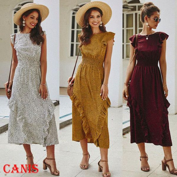 casual dresses red ruffle long maxi dress print plus size summer beach clothes womens vestidos elegant robe boho party club, Black;gray
casual dresses red ruffle long maxi dress print plus size summer beach clothes womens vestidos elegant robe boho party club, Black;gray