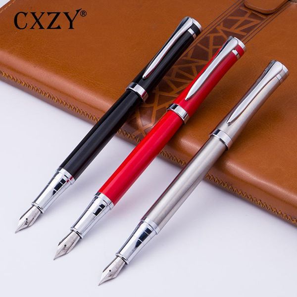 0.5mm red black metal fountain pen high classic iraurita nib calligraphy ink luxury vintage jinhao office school 1g819 pens
0.5mm red black metal fountain pen high classic iraurita nib calligraphy ink luxury vintage jinhao office school 1g819 pens