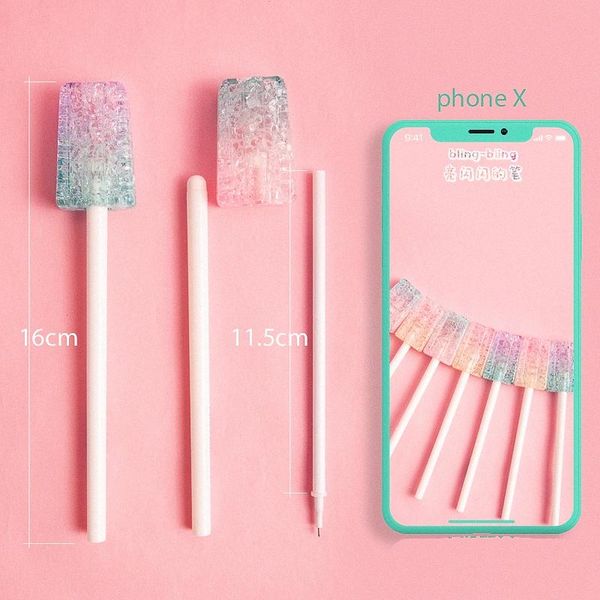 cartoon cute shining ice cream lovely gel pen pens black ink school stationery student kid gift office supplies 0.5mm k90
cartoon cute shining ice cream lovely gel pen pens black ink school stationery student kid gift office supplies 0.5mm k90