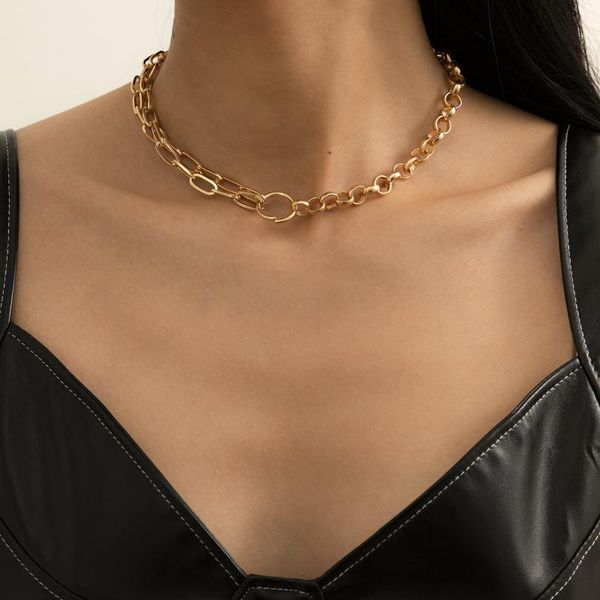 chains fashion iron chain toggle clasp necklace women wedding punk minimalist chunky linked lariat neck jewelry 2021, Silver
chains fashion iron chain toggle clasp necklace women wedding punk minimalist chunky linked lariat neck jewelry 2021, Silver