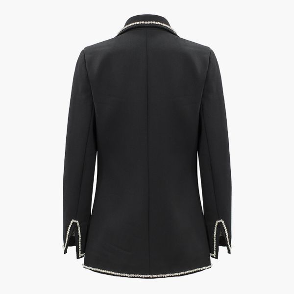 women's suits & blazers sequin women chic jacket diamonds black formal jackets turn-down collar pockets notched blazer coat outerwear f, White;black
women's suits & blazers sequin women chic jacket diamonds black formal jackets turn-down collar pockets notched blazer coat outerwear f, White;black