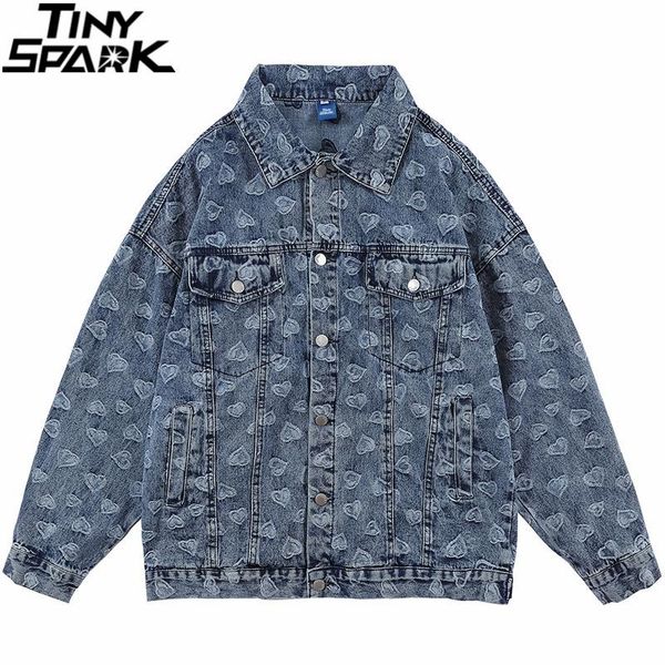 men's jackets hip hop denim jacket men streetwear heart harajuku cotton casual 2021 autumn coat outwear blue button, Black;brown
men's jackets hip hop denim jacket men streetwear heart harajuku cotton casual 2021 autumn coat outwear blue button, Black;brown