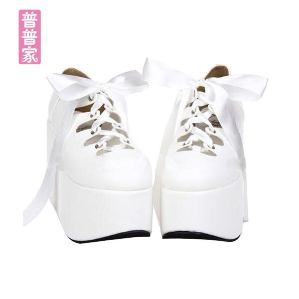 princess sweet lolita shoes summer and spring fashion thick floor muffin tied with lolita's sponge cake women pu9639 sandals, Black
princess sweet lolita shoes summer and spring fashion thick floor muffin tied with lolita's sponge cake women pu9639 sandals, Black