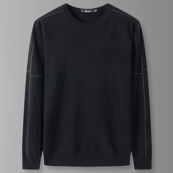 spring 2021 men's fattening plus size fashion casual round neck knitted base shirt thin sweater jackets, Black;brown
spring 2021 men's fattening plus size fashion casual round neck knitted base shirt thin sweater jackets, Black;brown