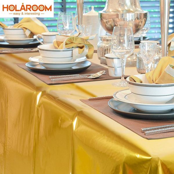 table cloth aluminum film tablecloth gold/silver cover disposable for happy birthday party supplies wedding decorations
table cloth aluminum film tablecloth gold/silver cover disposable for happy birthday party supplies wedding decorations