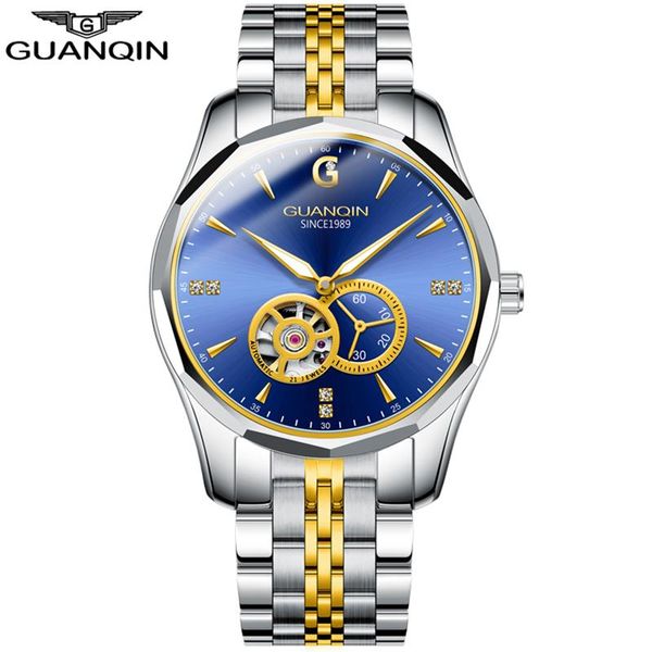wristwatches guanqin automatic watch japan movement mechanical men tungsten steel waterproof swimming business sport wristwatch, Slivery;brown
wristwatches guanqin automatic watch japan movement mechanical men tungsten steel waterproof swimming business sport wristwatch, Slivery;brown