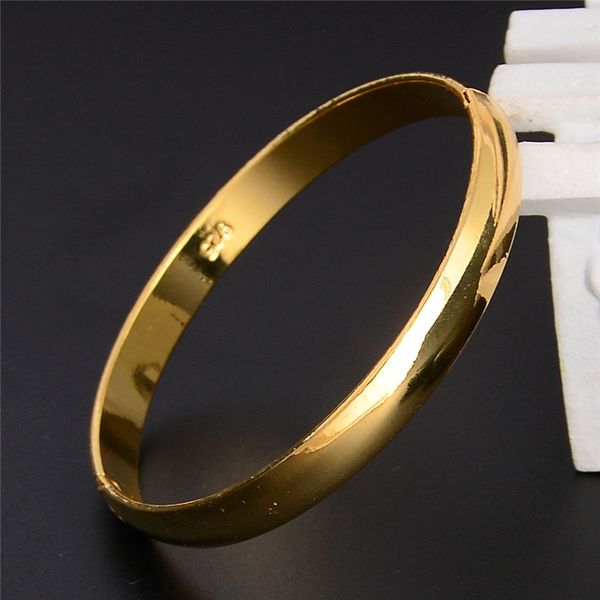 gold color charming smooth unsex's bangle bracelet jewelry for women men hand jewelry pulseiras, Golden;silver
gold color charming smooth unsex's bangle bracelet jewelry for women men hand jewelry pulseiras, Golden;silver