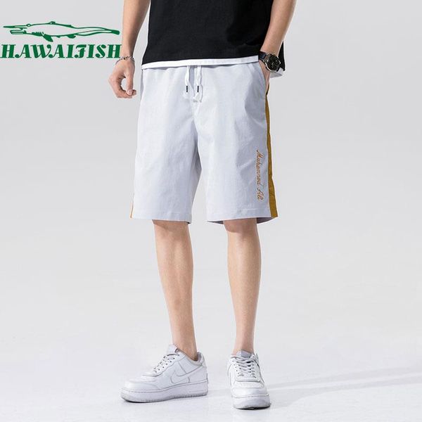 men's shorts hawaifish brand 2021 est summer casual male cotton fashion style beach men clothing, White;black
men's shorts hawaifish brand 2021 est summer casual male cotton fashion style beach men clothing, White;black