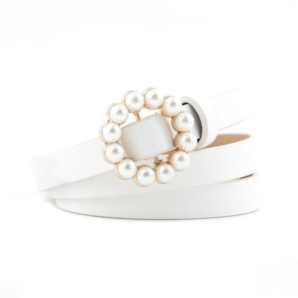 belts 2021 fashion pearl decorative belt ladies round pin buckle women's casual solid pu leather thin, Black;brown
belts 2021 fashion pearl decorative belt ladies round pin buckle women's casual solid pu leather thin, Black;brown
