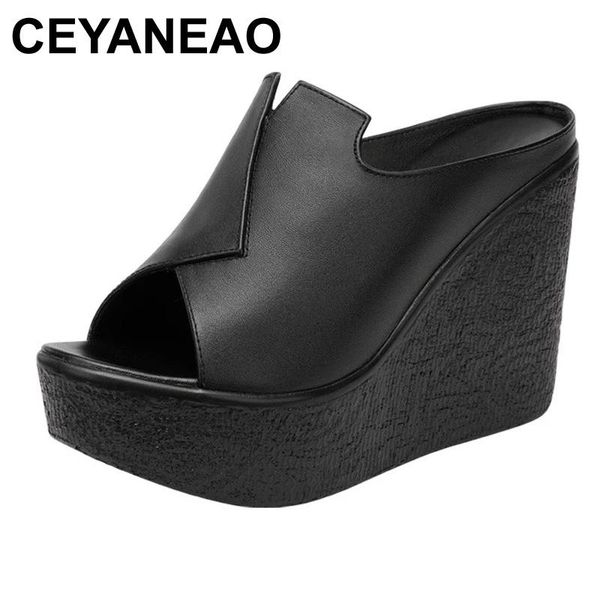 high heel 11cm wedges fashion sandals for women's 2021 summer platform large size open toe ladies shoes dress, Black 
high heel 11cm wedges fashion sandals for women's 2021 summer platform large size open toe ladies shoes dress, Black