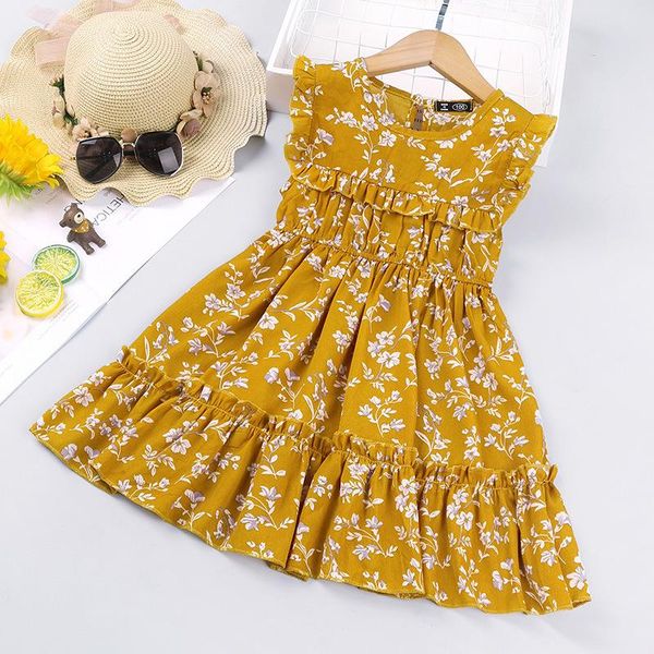 fashion summer girls suits children causal clothes toddler outfits baby sleeveless floral dress 3-10 years old girl's dresses, Red;yellow
fashion summer girls suits children causal clothes toddler outfits baby sleeveless floral dress 3-10 years old girl's dresses, Red;yellow