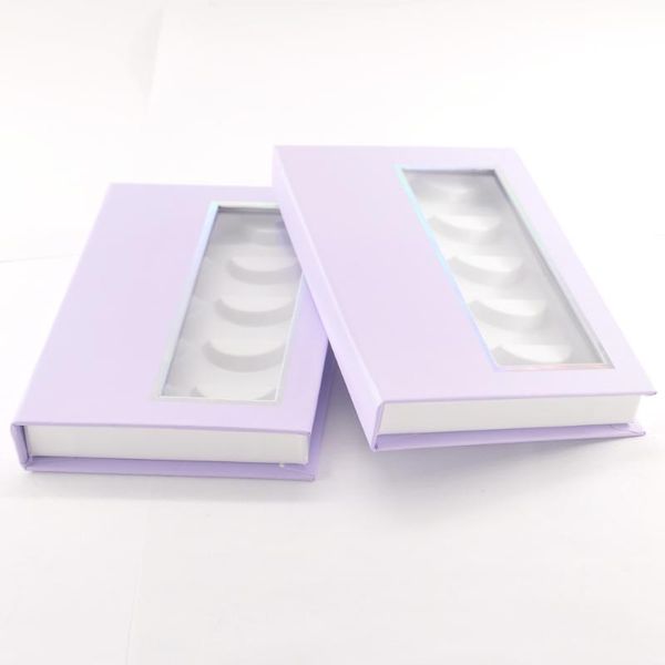 false eyelashes 10/pack wholesale eyelash packaging box 5pairs lash book custom faux cils 3d mink lashes strip purple storage empty case ven
false eyelashes 10/pack wholesale eyelash packaging box 5pairs lash book custom faux cils 3d mink lashes strip purple storage empty case ven