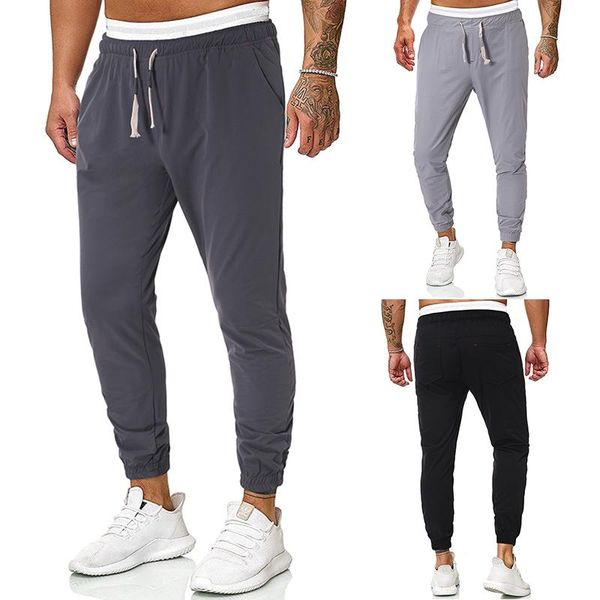 2021casual joggers pants solid color men cotton elastic long trousers pantalon homme military cargo leggings men's, Black
2021casual joggers pants solid color men cotton elastic long trousers pantalon homme military cargo leggings men's, Black