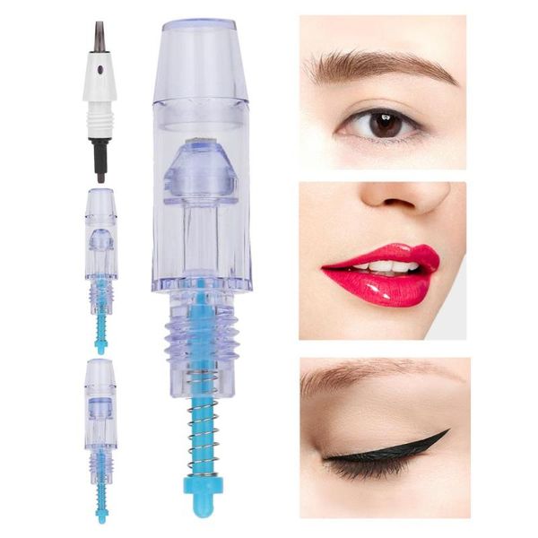 tattoo needles est 10pcs / set disposable screw head eyebrow lip cartridge needle semi-permanent makeup for microblade machine
tattoo needles est 10pcs / set disposable screw head eyebrow lip cartridge needle semi-permanent makeup for microblade machine