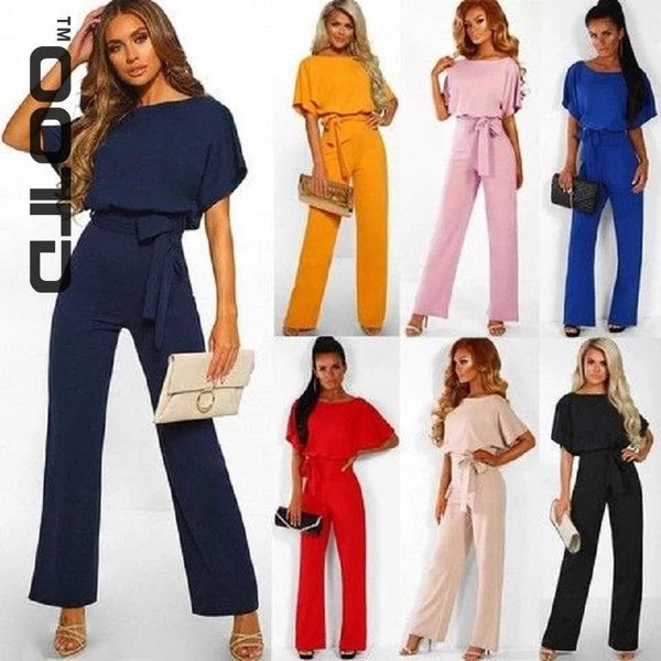 women's pants & capris ootd 2021 summer jumpsuit women short sleeve elegant long wide leg high waist casual plus size overalls loose, Black;white
women's pants & capris ootd 2021 summer jumpsuit women short sleeve elegant long wide leg high waist casual plus size overalls loose, Black;white